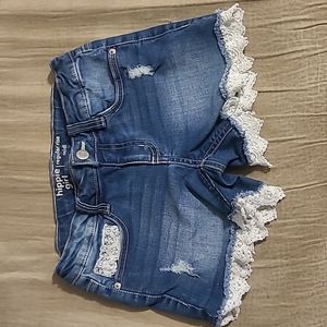 Hippie girl little girls Jean shorts